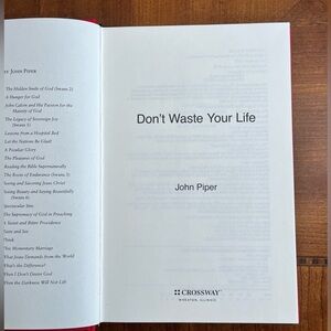 Don’t waste your life by John Piper